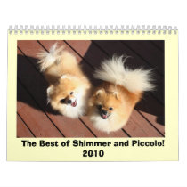 The Best of Shimmer and Piccolo! calendars