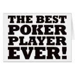 The Best Poker Player Ever cards