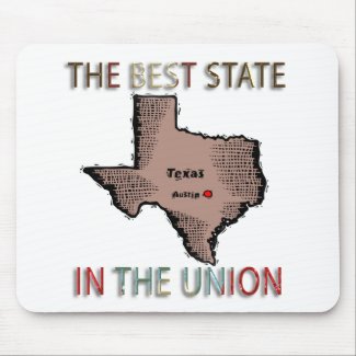 The Best State In The Union Mousepad mousepad