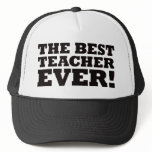 The Best Teacher Ever hats