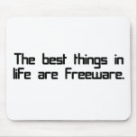 The best things in life are freeware mouse pads