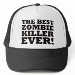 The Best Zombie Killer Ever hats