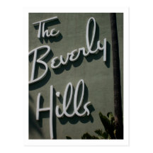 The Bevely Hills Hotel Postcard