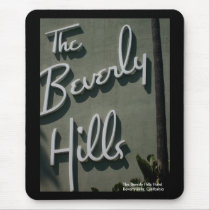 The Beverly Hills Hotel Mousepad by TravelPhotos The Beverly Hills Hotel Mousepad