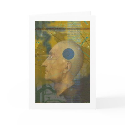 The Bianary Man Cards by dkGRAPHICS