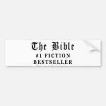 The Bible Fiction Bestseller Bumper Stickers