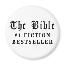The Bible Fiction Bestseller magnets by atheist_store The Bible Fiction Bestseller magnets