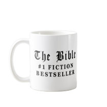 The Bible Fiction Bestseller mugs