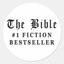 The Bible Fiction Bestseller Sticker