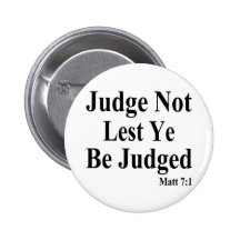 The Bible & Not Judging Others Button