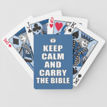 The Bible Poker Cards