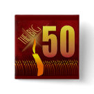 square_button - The Big 50 birthday button.