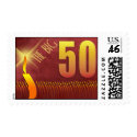 The Big 50 Birthday postage