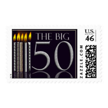 The Big 50 Birthday Stamp