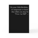 The Big 5-0 cards