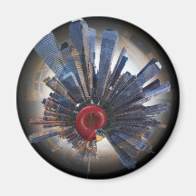 the big apple world.jpg refrigerator magnets
