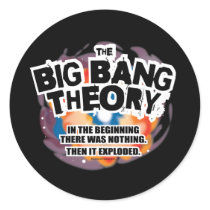 The Big Bang Theory Round Stickers