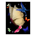 The Big Beige Butterfly Poster posters by Lotacats The Big Beige Butterfly Poster posters
