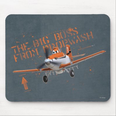 The Big Boss From Propwash Mousepad