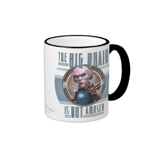 The Big Brain is Not Amused Mug