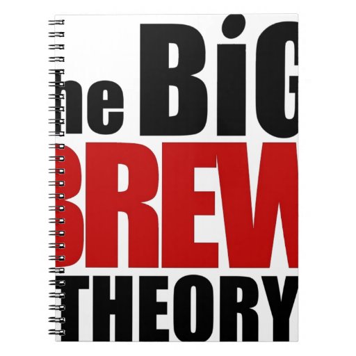 The Big Brew Theory Spiral Note Book