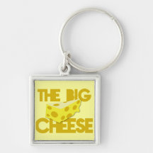 The BIG CHEESE! boss Keychain