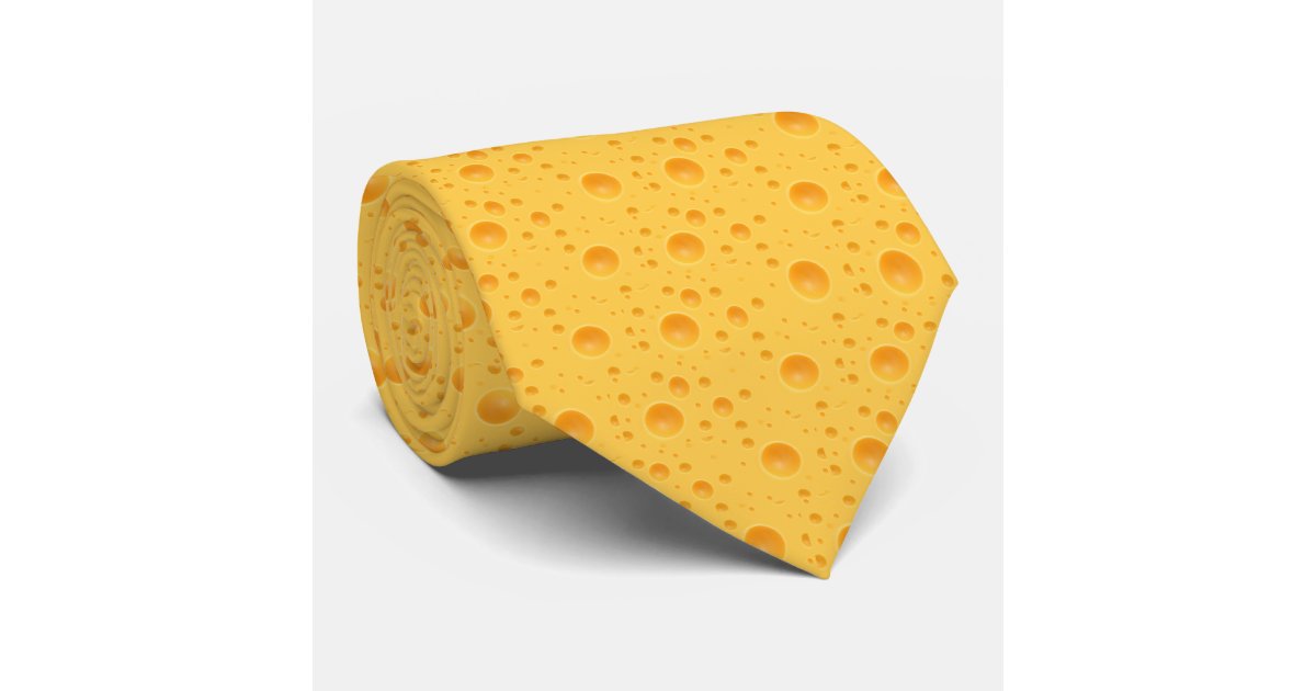 The Big Cheese Neck Tie Zazzle