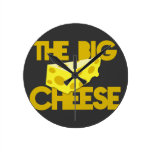 THE BIG CHEESE the boss design with cheese! Clock
