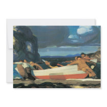 The Big Dory, George Bellows 1913 Custom Invites