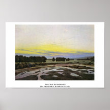 The Big Enclosure By Friedrich Caspar David Poster