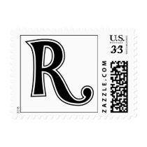 The Big "R" postage by revolush The Big "R" postage