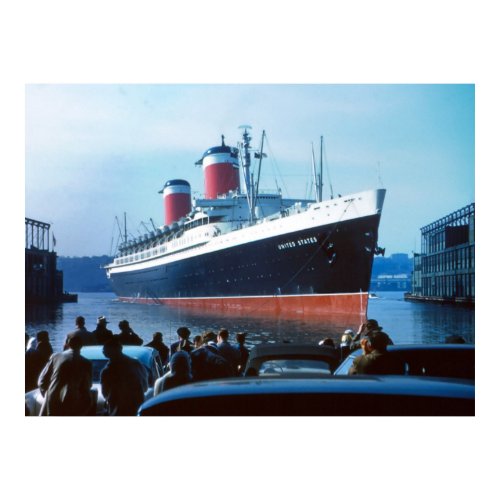 The Big Ship 1957 print