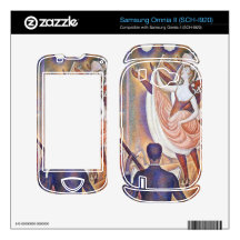 The big show by Georges Seurat Samsung Omnia II Decal