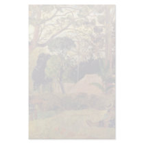 The Big Tree (Te Rahi Raau) By Gauguin Paul Stationery