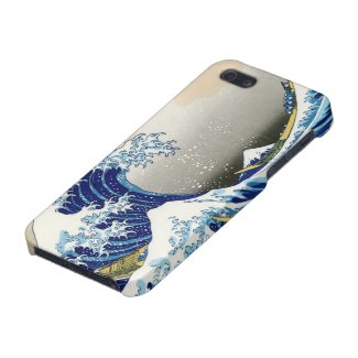 The big wave of Kanagawa Katsushika Hokusa iPhone 5 Cases
