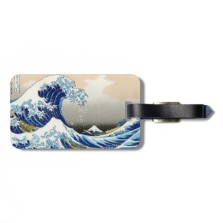 The big wave of Kanagawa Katsushika Hokusai Tags For Bags