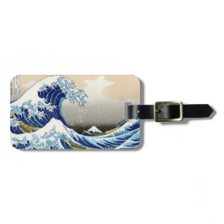 The big wave off Kanagawa Katsushika Hokusai Tags For Bags