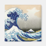 The big wave off Kanagawa Katsushika Hokusai Fridge Magnets