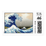 The big wave off Kanagawa Katsushika Hokusai Stamps