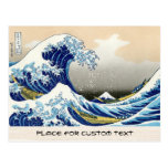 The big wave off Kanagawa Katsushika Hokusai Post Cards