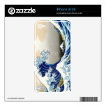 The big wave off Kanagawa Katsushika Hokusai iPhone 4 Decals
