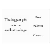 The biggest gift-business cards