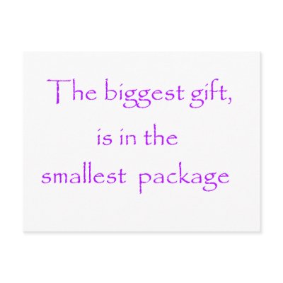 The biggest gift -postcard by artdebogallery