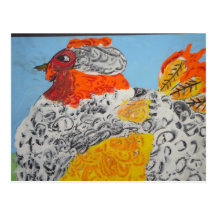 The Biggest Hen Ever Postcards
