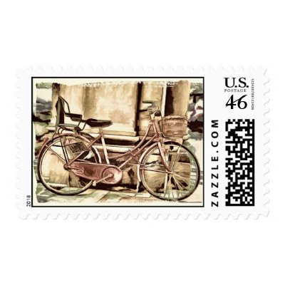 The Bike Postage Stamps by nextstopitaly