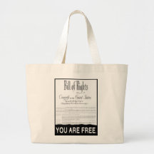 The Bill of Rights Canvas Bag