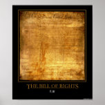 The Bill of Rights Posters