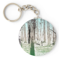 The Birch Forest Key Chain