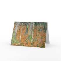 The Birch Wood, 1903 Greeting Cards