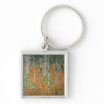 The Birch Wood, 1903 Keychain